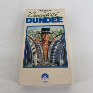 Vintage Vhs Crocodile Dundee 1987